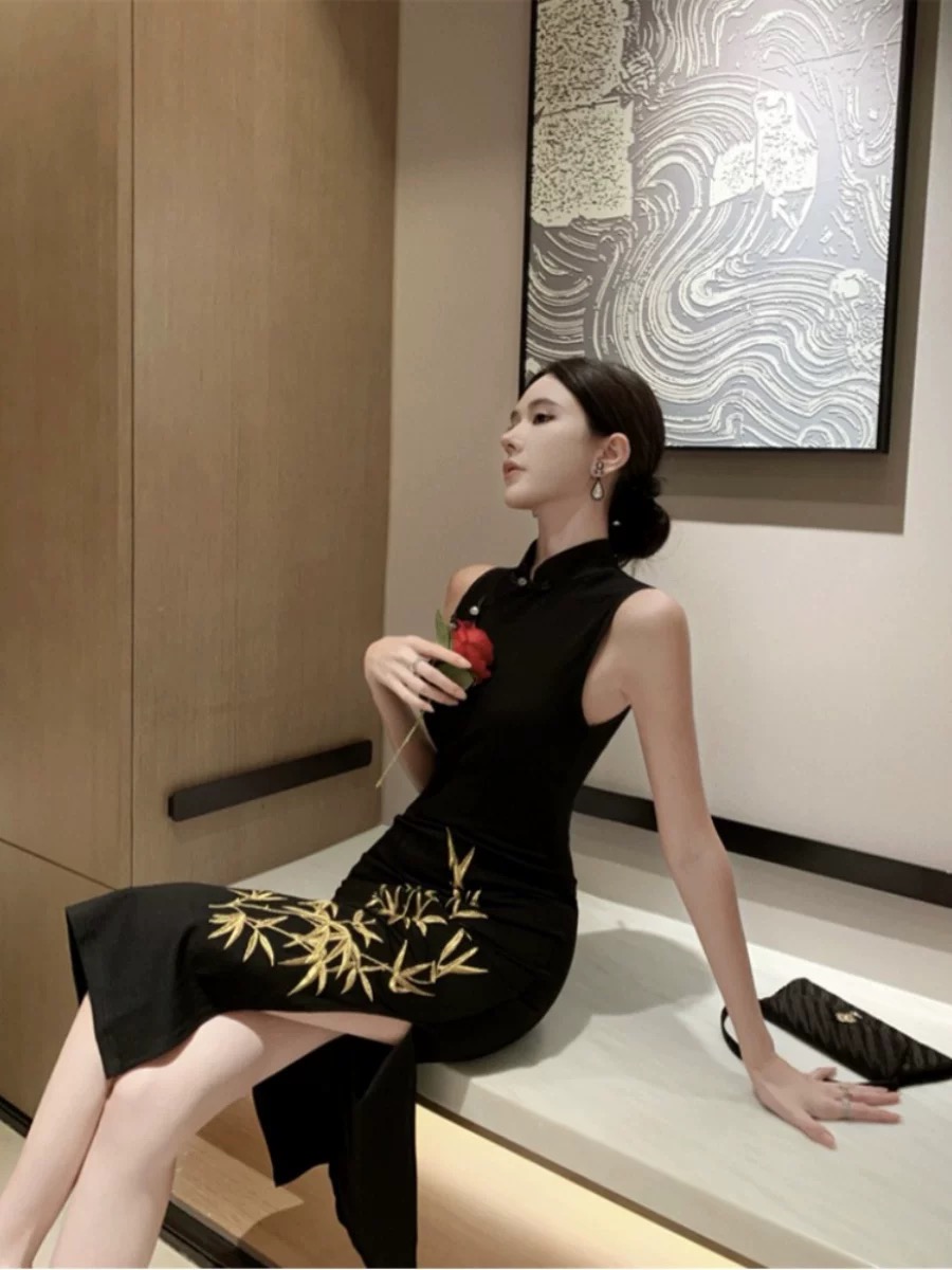 Ready for slay qipao dress Q195 images